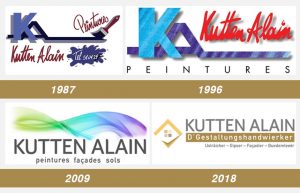 Kutten Alain Logo Entwicklung 1987-2018